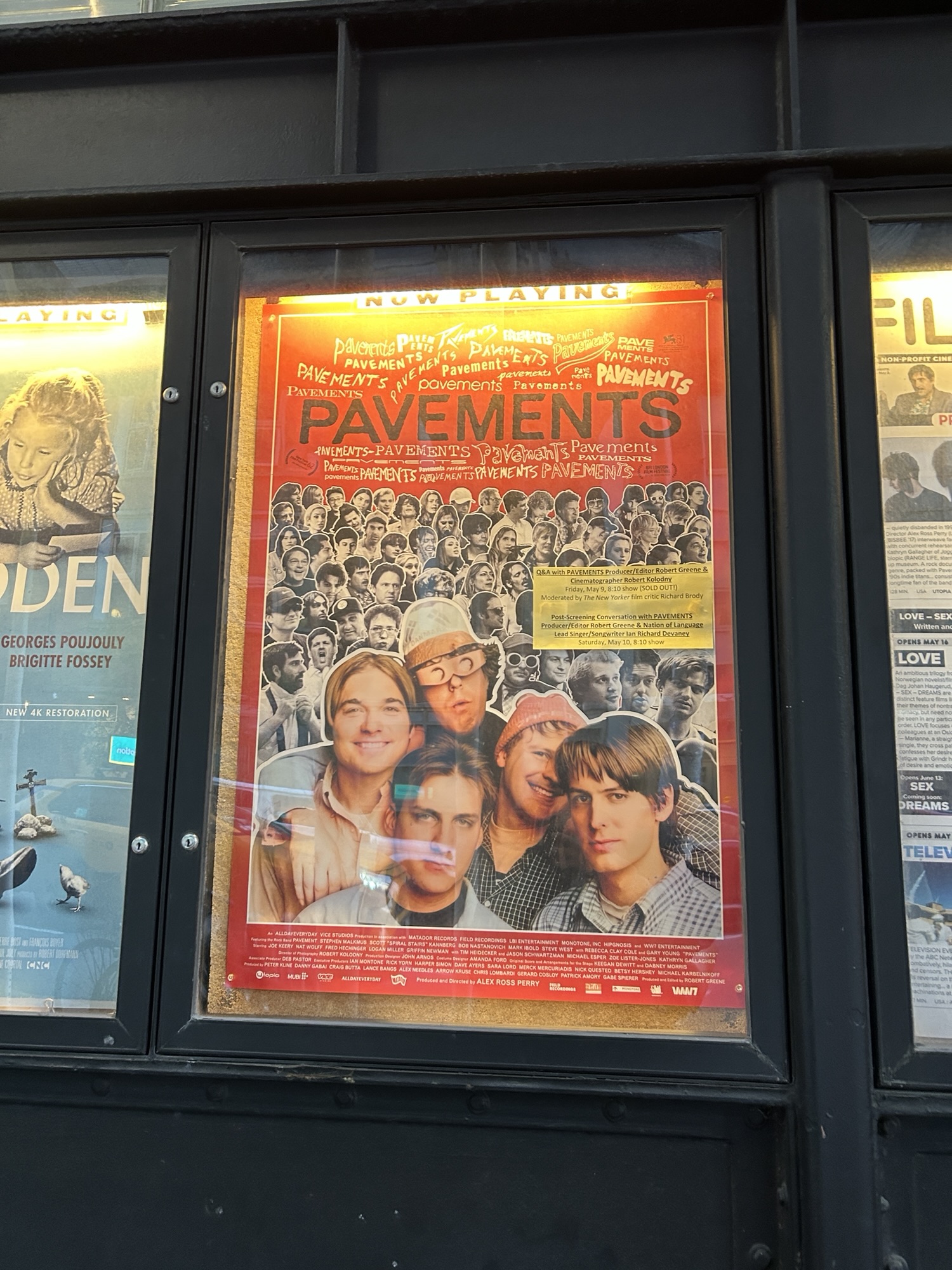 Pavements is a 2024 American experimental musical biopic concert film written, co-produced, and directed by Alex Ross Perry: Movie Review